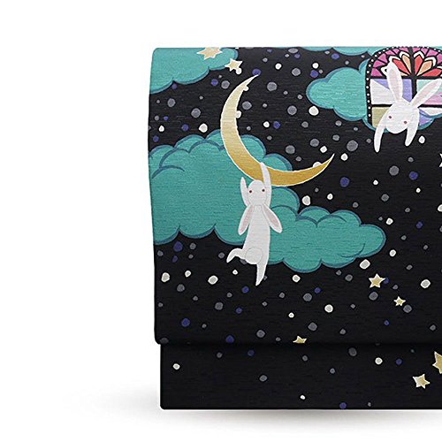 京 wa・kka ブランド 高級 シルク の リバーシブル 京袋帯 ハイクラス お洒落着 や 小紋 紬 着物 に最適です。 「月泥棒」