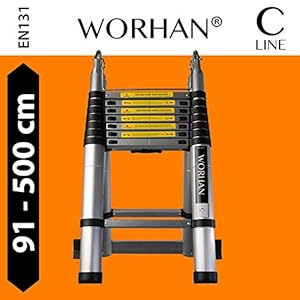 telescopic ladder 5m amazon