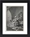 Framed Prints of Man in the Iron Mask, playing the cello in prison from Mary Evans