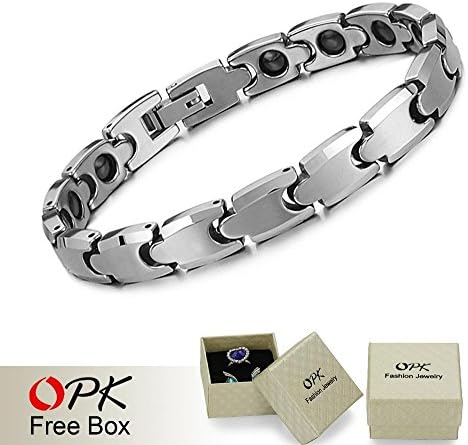 Second Face Opk Jewelry Brand New Fashion Bracelet Jewelry Energy Health Magnetic Bracelets For Female Balance Bracelets 945