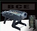 BCE Deluxe Folding Football Table - 4ft 6"