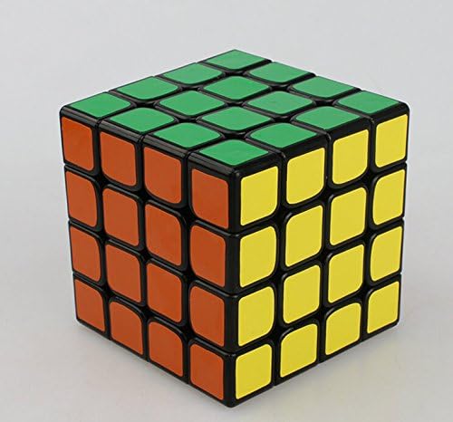Haicheng Electronics (Tm) Zhisheng QiLinKing YUXIN 4*4*4 Sticker Black Base Magic Cube Speed Puzzle Twist Toy Cube Educational Puzzle Toy Gift
