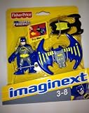 Imaginext DC Super Friends - Batman Mini Figure with Glider & Grappling HookIMAGE