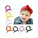 Bibang Baby Girls Toddler Bow Headbands Turban Knot Rabbit Hairband Headwrap Headwear (Pack of 8)