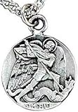 St Michael Pendant Medal Necklace