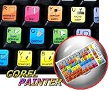 NEW COREL PAINTER STICKERS FOR KEYBOARD
