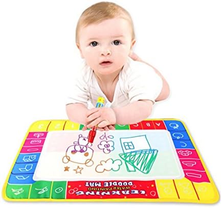 Water Drawing Painting Writing Mat Board Magic Pen Doodle Gift Toy Learning & Education 29X19cm