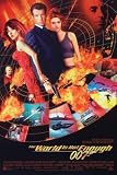James Bond (The World Is Not Enough) Framed Movie Poster Print - 24 X 36