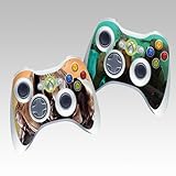 Protective Skin Decorative Decal for XBOX 360 Controller (2pcs in 1)
