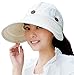 Jemis Women's X-Large Brim Sun Visor
