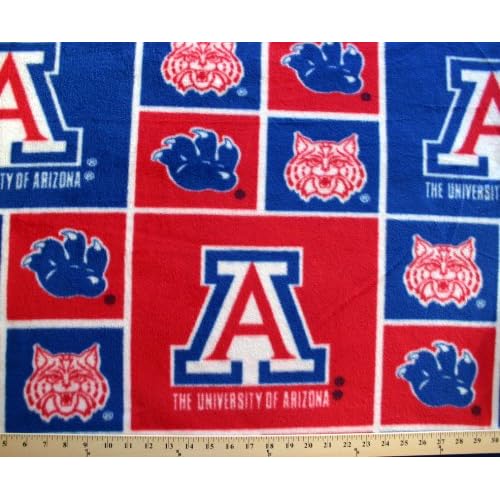 College University of Arizona Wildcats 003 Print Fleece