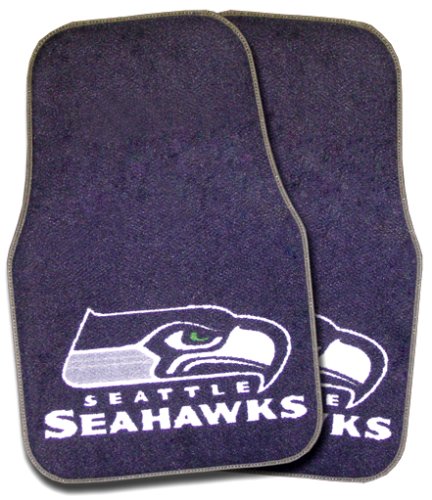 Fanmats 5942 Seattle Seahawks Car Mats(2 Piece Set)