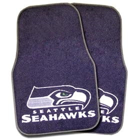 Fanmats 5942 Seattle Seahawks Car Mats(2 Piece Set)