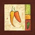 Hot and Spicy II Wall Art - 10x10"