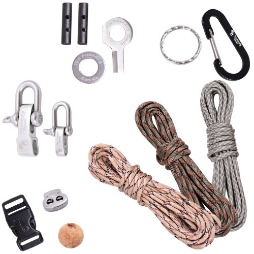 Premium paracord kit - diy paracord bundle includes 3 x…