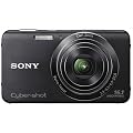 Sony DSC-W630B Cyber-shot Digital Kamera (16 Megapixel, 5x opt. Zoom, 6,7 cm (2,7 Zoll) LCD-Display, bildstabilisiert) Schwenkpanorama Aufnahme und iAUTO schwarz