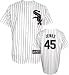 Mens Chicago White Sox #45 Bobby Jenks Home Replica Jersey - 2XL