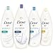 Dove Body Wash Deep Moisture For 24hr Lotion-Soft Skin Moisturizing Skin Cleanser with No Sulfates No Parabens 20 oz