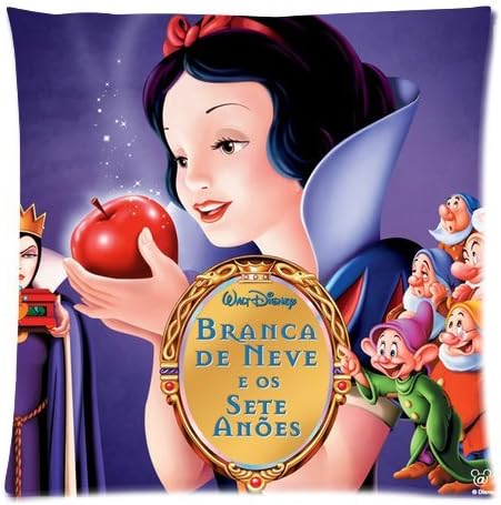 Happy Ending - The Prince And Princess Lived Happily Ever Standard Zippered Throw Pillow Case Cushion Cover 18"x18" inch (45X45cm)-Two Sides