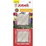 Jobe's 5201T Flowering Plant Indoor Fertilizer Food Spikes, 50 Pack