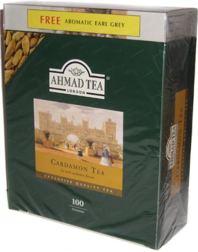 Ahmad Tea London Cardamon Tea - 100 tea bags