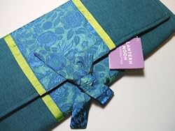 Lantern Moon Blue Lime Silk Knitting Needles Combo Case Organizer
