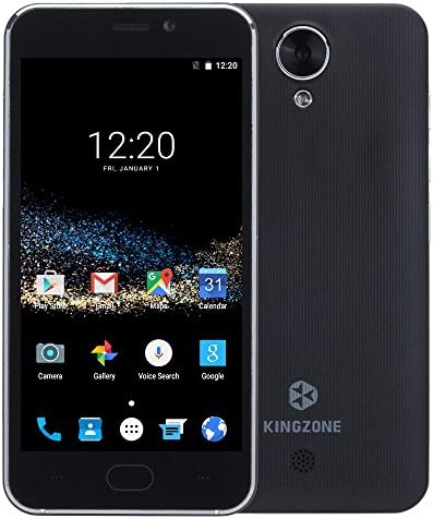 Kingzone® S2 Android 6.0 Marshmallow RAM 1GB ROM 8GB MTK6580 Quad Core 4.5" Smartphone (Black)