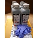 SOL Corp (Non-OEM) 4 Pack REFILL KIT for use in Brother TN-650 TN650 Toner cartridge for HL-5340D MFC-8480DN DCP-8080DN
