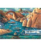 Pzzl Luggage 1000 Pieces 24X18-Lake Powell