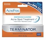 AcneFree Terminator, 1-Ounce Tube (Pack of 3)