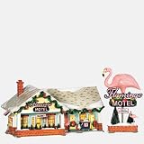 Review Department 56 D799930 / Department 56 Snow Village The Flamingo Motel