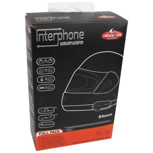 Bluetooth Mobiltelefon Freisprecheinrichtung Fahrer-Beifahrer oder Motorrad-Motorrad Gegensprechanlage Intercom für Integralhelme für Vodafone VPA Compact GPS VPA Compact 2 II VPA Compact 3 III VPA Compact S VDA 2 II VDA 4 IV VDA 5 V 710 VF527 Porsche Design P9521 Porsche Design P9522 VDA 527 541