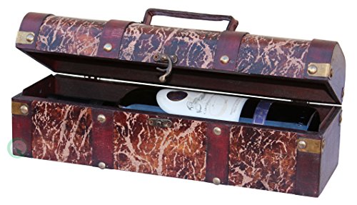 Vintiquewise(TM) Distressed Wine Gift Box