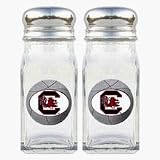 Review Bergamot  / South Carolina Gamecocks Basketball Shaped Logo Salt and Pepper Shaker Set