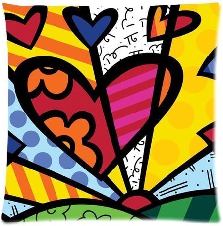 Vancl Custom Movie and TV Pillowcase Covers Pillow Case with Zipper Romero Britto 18 x 18