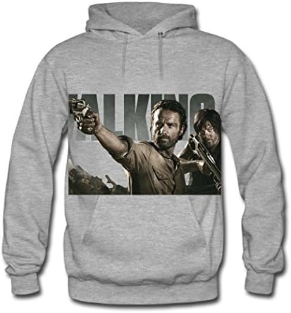 SKAY Fashion Kids The Walking Dead Season classic Cotton Hoodie Sweatshirt X-Large/11y-12y Gray
