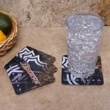 NHL Anaheim Ducks 4-Pack Sublimated Logo Neoprene Coaster Set