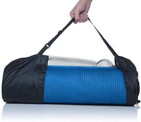 Exercise Mats Durable 72*24*0.4" Yoga Mat 10mm Thick Nonslip Pad Exercise Fitness Yoga mat Bag yoga mat eco friendly yoga mat eco Blue