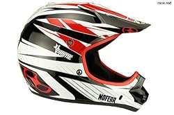 No Fear MX 6097RRD PRIME Mens BMX / Motocross Racing Helmet in Racing Red Size Small