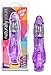 Blush Novelties Fantasy Vibe Vibrating Dildo (Purple) *30 Day Guarantee*