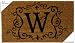 Monogram Coir Doormat Insert - W