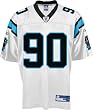 Men`s Carolina Panthers #90 Julius Peppers Road Replica Jersey