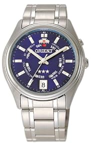 Orient #CEM5J005D Men's Multi Position Calendar Self Winding Automatic Watch