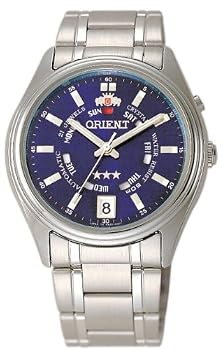 Orient #CEM5J005D Men's Multi Position Calendar Self Winding Automatic Watch