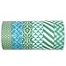 allydrew Washi Tapes Decorative Masking Tapes, Set of 6, AD59