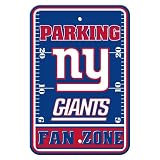 NFL New York Giants Plastic Parking Signs