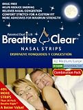 Breathe Clear Nasal Strips Combination Pack, Medium/Large, 42 Count