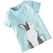 Fiream Girls' Cute Cartoon Print T-shirt