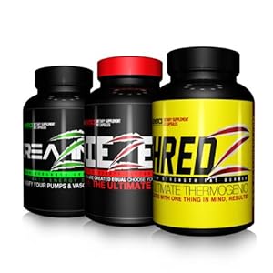Creatine Testosterone Boost-Max Aesthetics Stack Fat Burner Pre Workout Lean Muscle For Men SHREDZ + DIEZEL + CREAZINE
