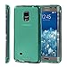 Galaxy Note Edge Case - Fosmon [DURA FROST] Smooth Durable & Flexible SLIM-Fit Cover for Samsung Galaxy Note Edge (Teal)